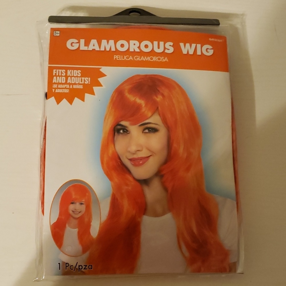 NEW Orange Wig
